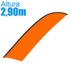 Bandera suelta Modelo Surf Estándar