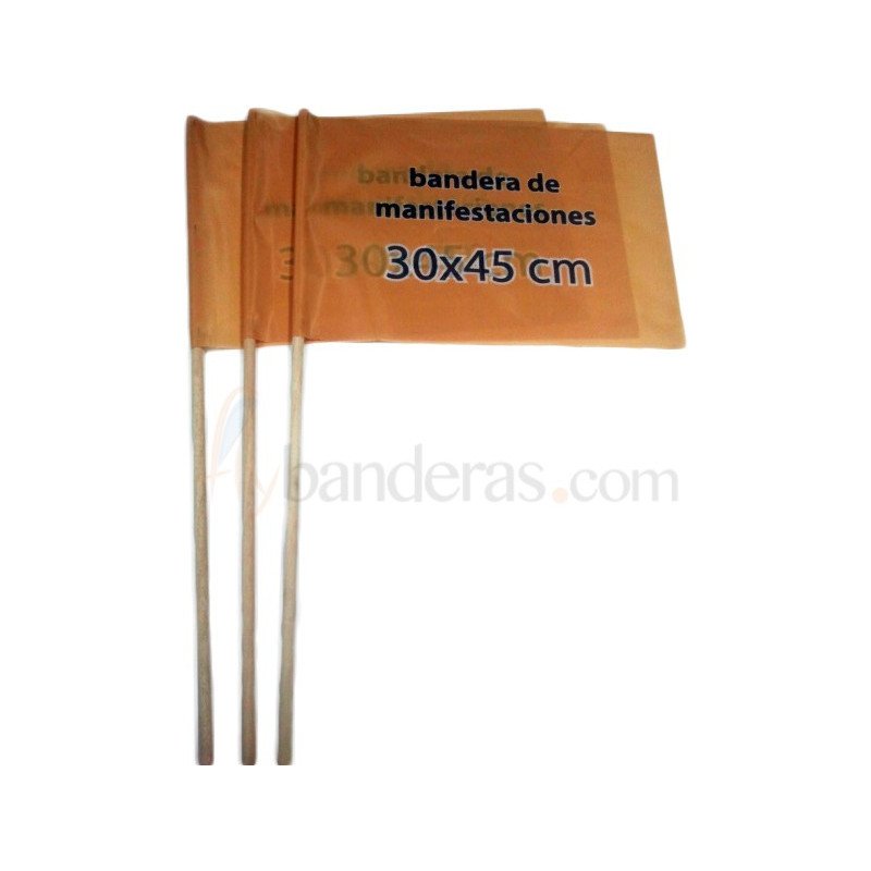 Banderas 30x45cm. Incluye palo