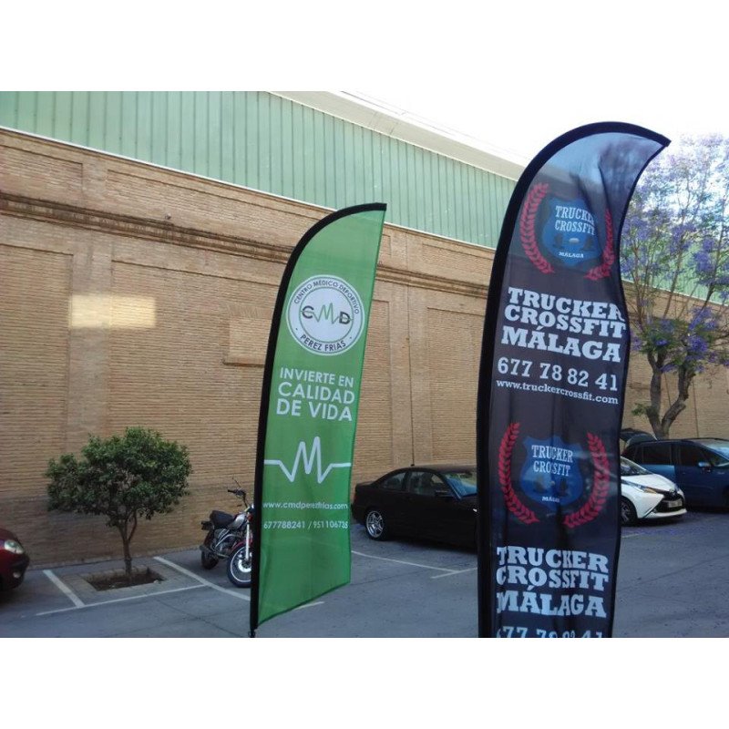 Bandera Modelo Surf-Vela XXL