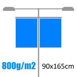 Banderolas para farolas 800gr 90x165cm