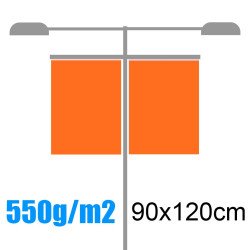 Banderolas para farolas 550gr 90x120cm