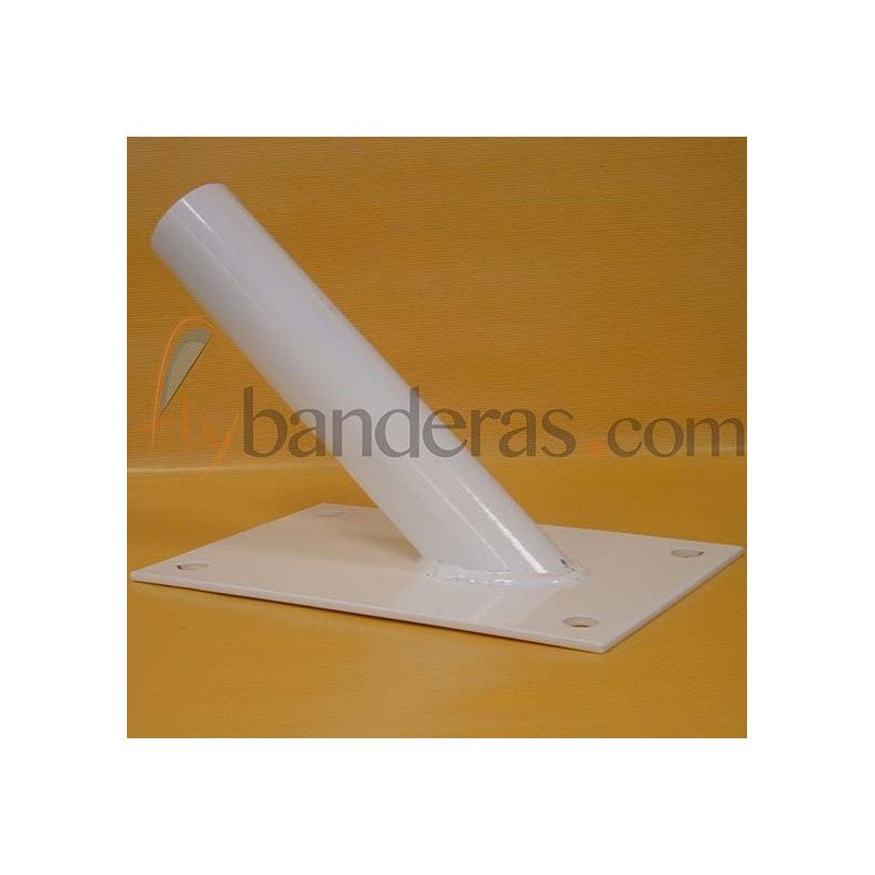 Mástil de pared aluminio o acero 3 metros