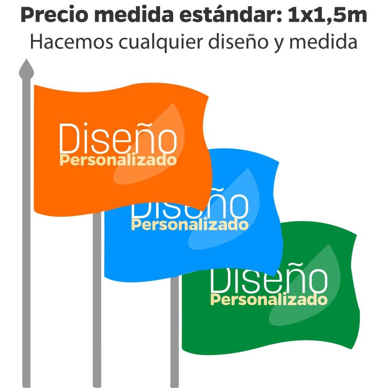 Banderas personalizadas-publicitarias horizontales