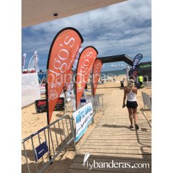 Comprar Bandera Modelo Lágrima-Gota Estándar - Diseño De Banderas