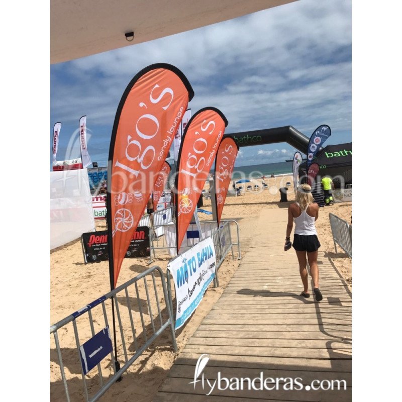 Comprar Bandera Modelo Lágrima-Gota Estándar - Diseño De Banderas