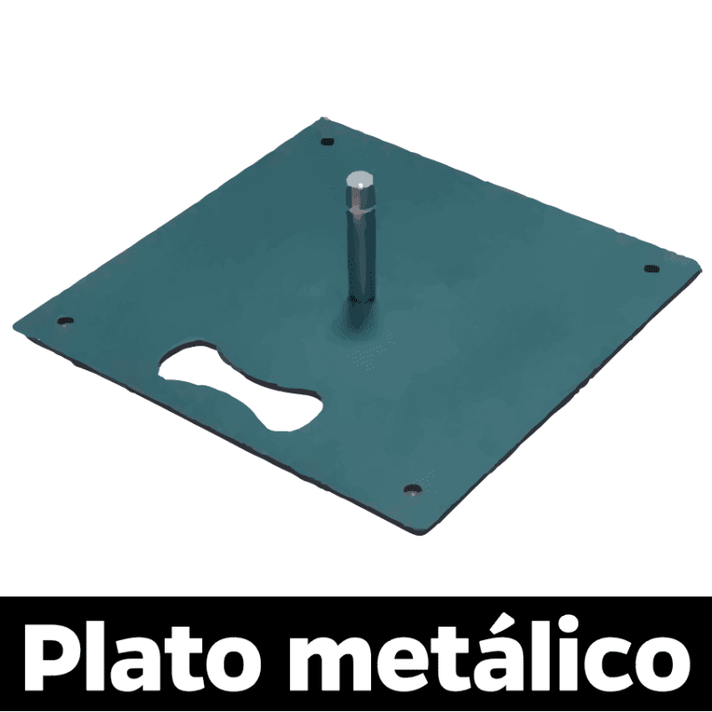 Base opcional TOP plato metálico