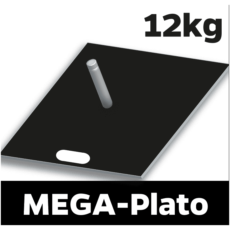 Comprar Base Extra Opcional Plato Metálico - Diseño De Banderas