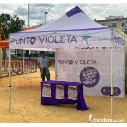 Carpa Personalizada Plegable 3x3m - Diseño De Banderas