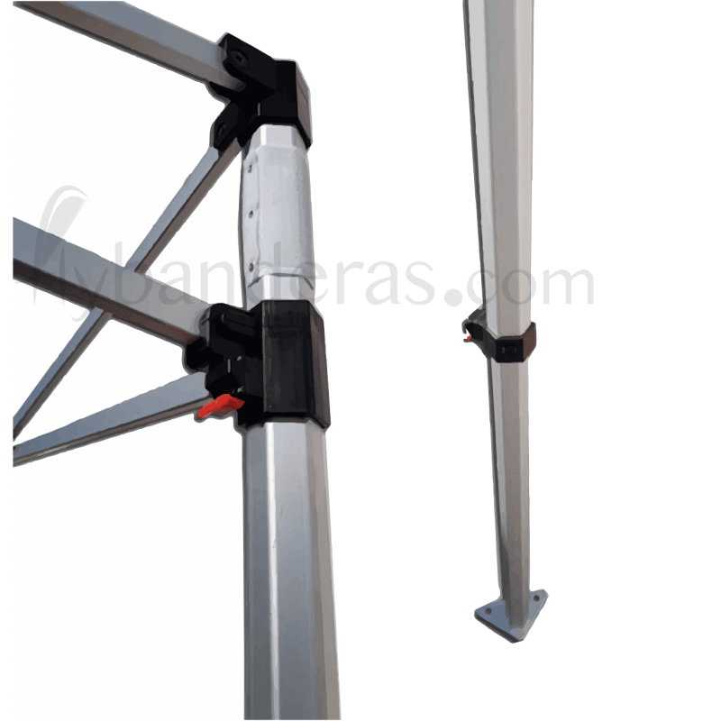 Estructura aluminio resistente Carpas