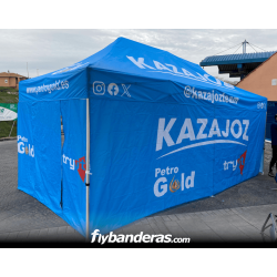 Pared lateral 6m para carpas personalizadas