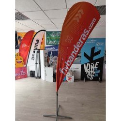 Comprar Flybanner Lágrima-Gota Doble Tela/Cara - Flybanderas