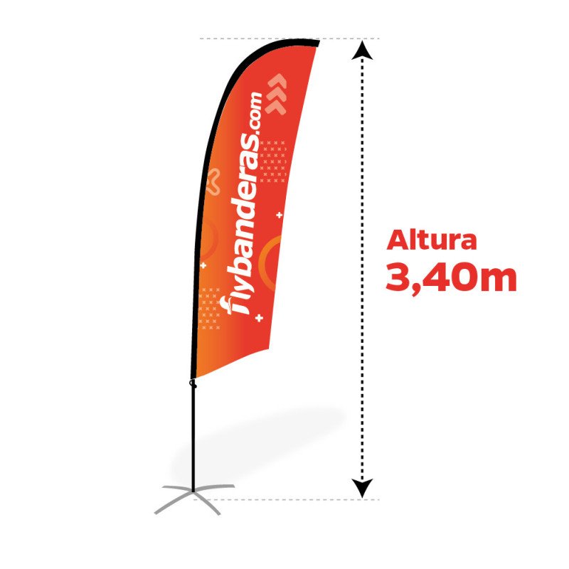 Pack Bandera modelo Surf-Vela