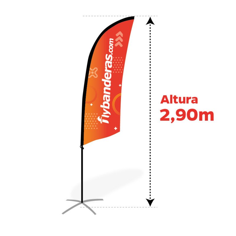 Pack Bandera modelo Surf-Vela