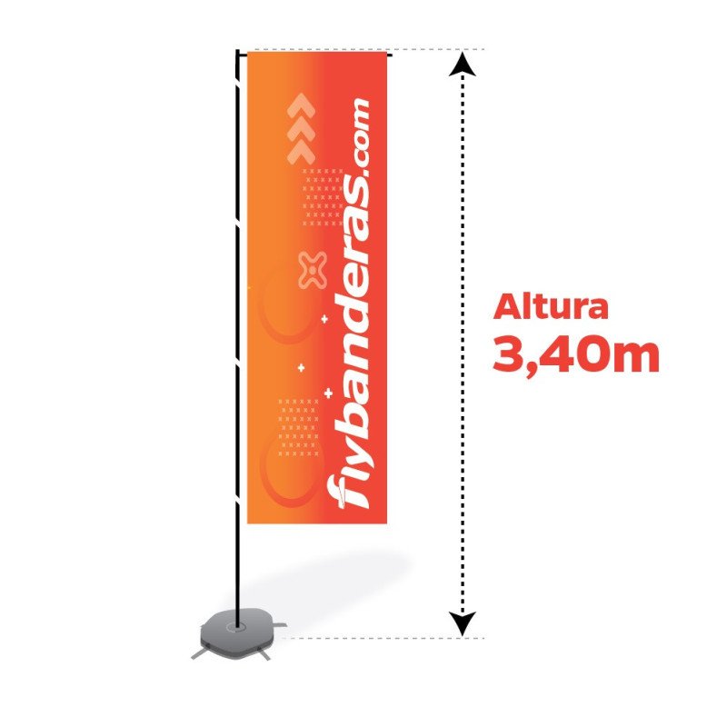 Pack Bandera rectangular