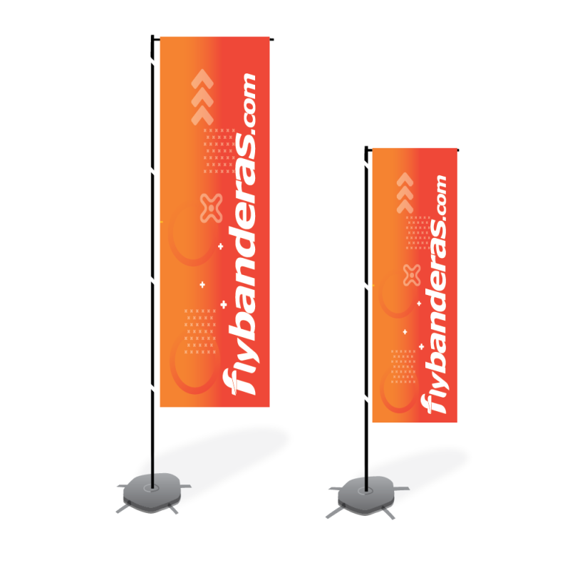 Pack Bandera rectangular