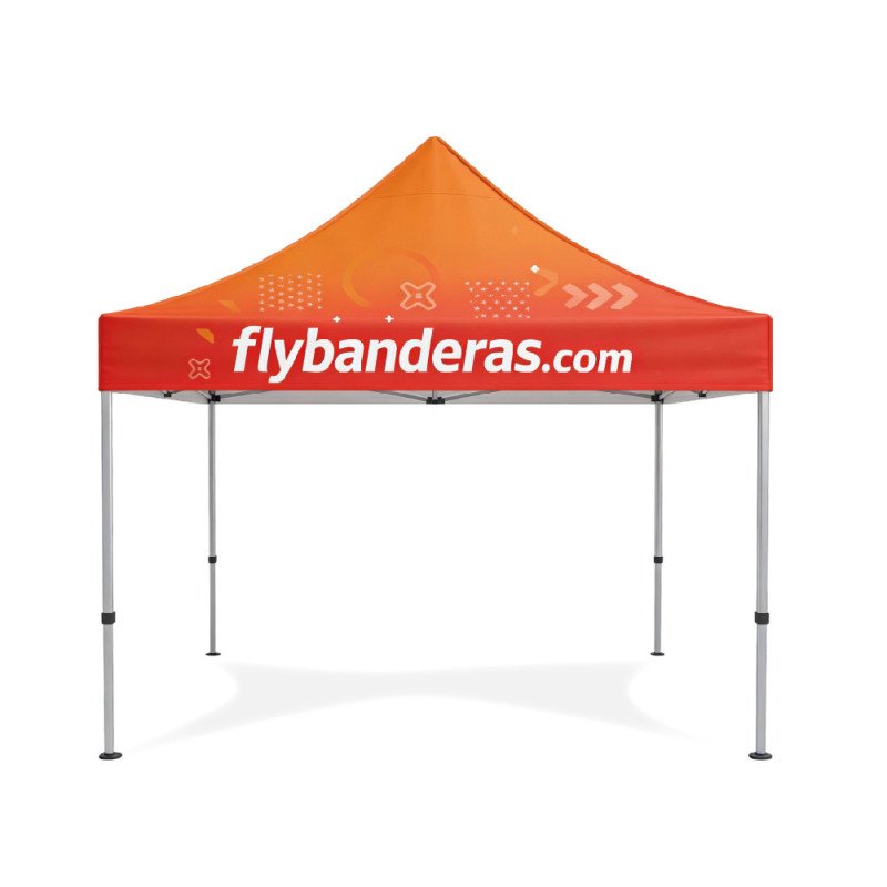 Carpa Personalizada Plegable 3x3m - Diseño De Banderas