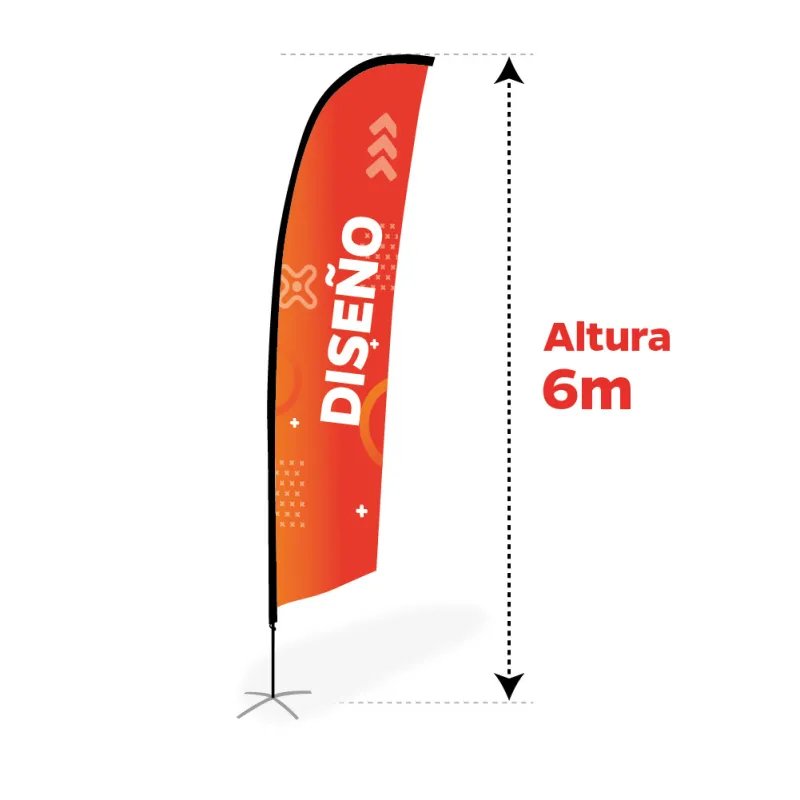 Pack Bandera modelo Surf / Vela - Flybanderas