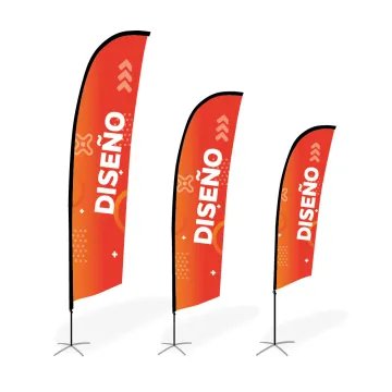 Pack Bandera modelo Surf / Vela - Flybanderas