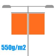 Banderolas para farolas 550gr/m2