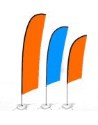 Velas publicitarias - Banderas surf personalizadas